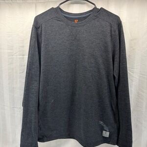 Men's Charcoal Long Sleeve Shirt